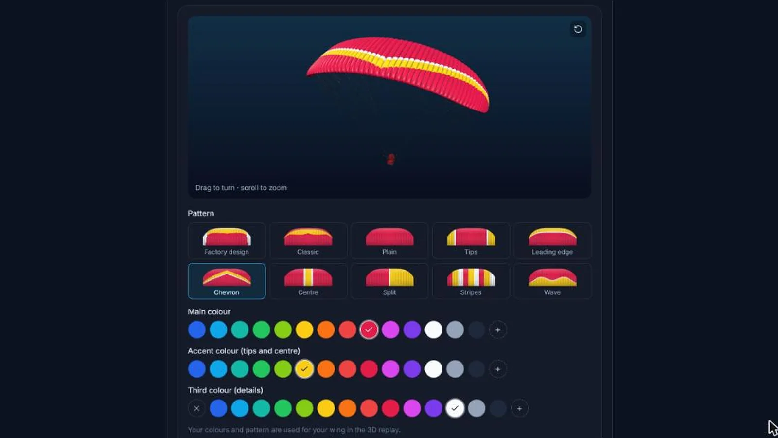 Design its colours